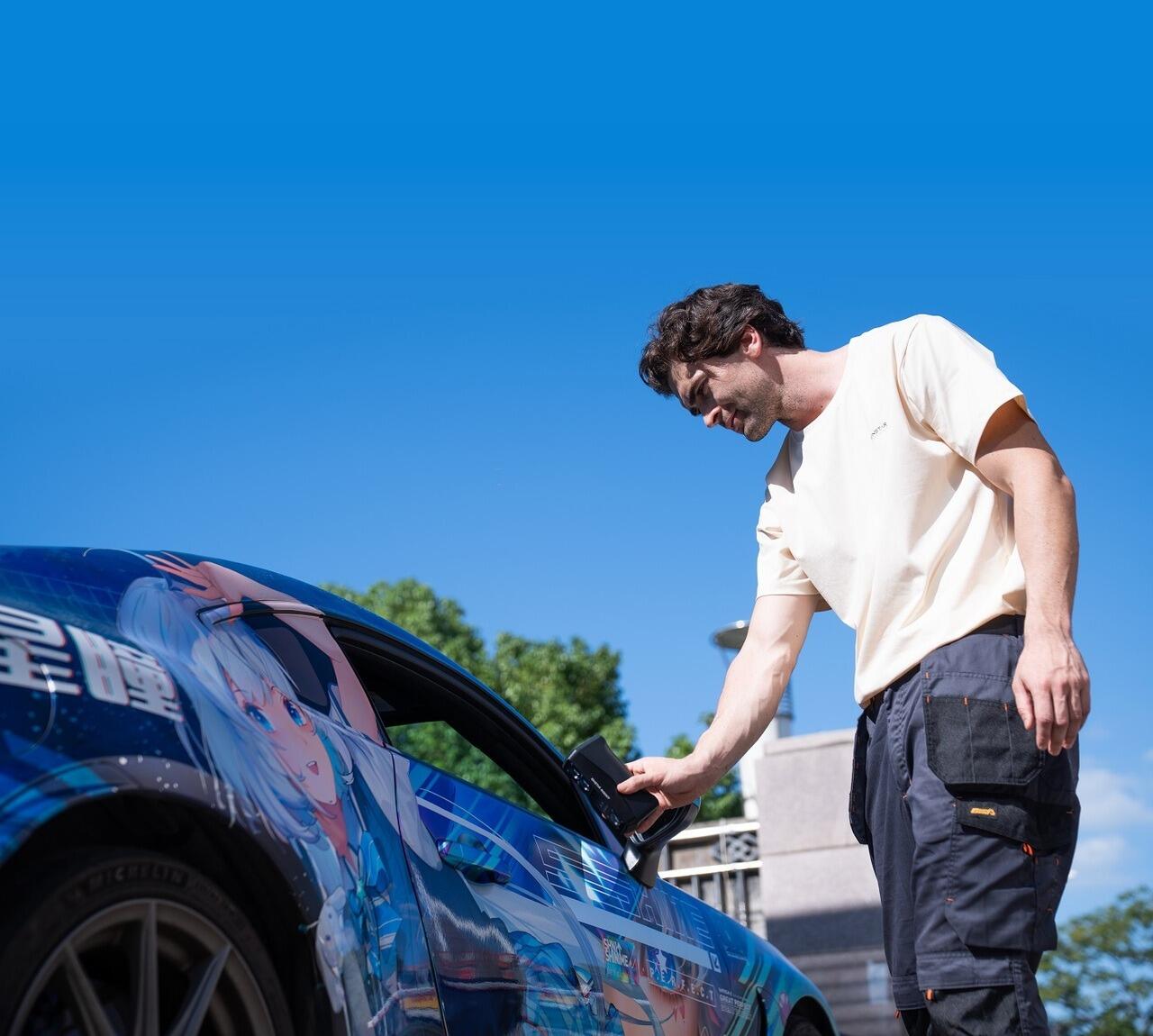 VCSEL 戶外掃描情境